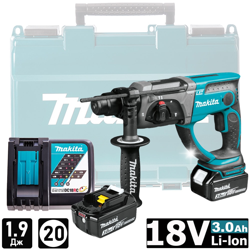 Перфоратор аккумуляторный DHR202RFE (DHR 202 RFE) MAKITA