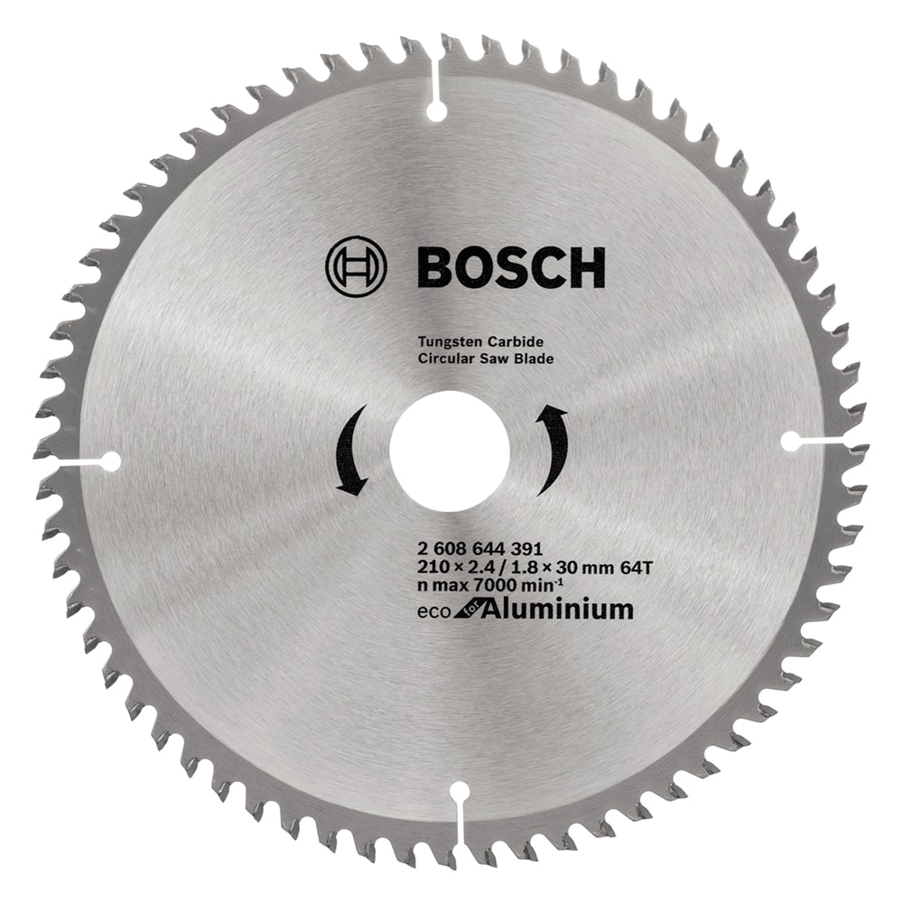 Диск пильный ECO 210х2,4х30 мм Z64 Aluminium, BOSCH, фото 2