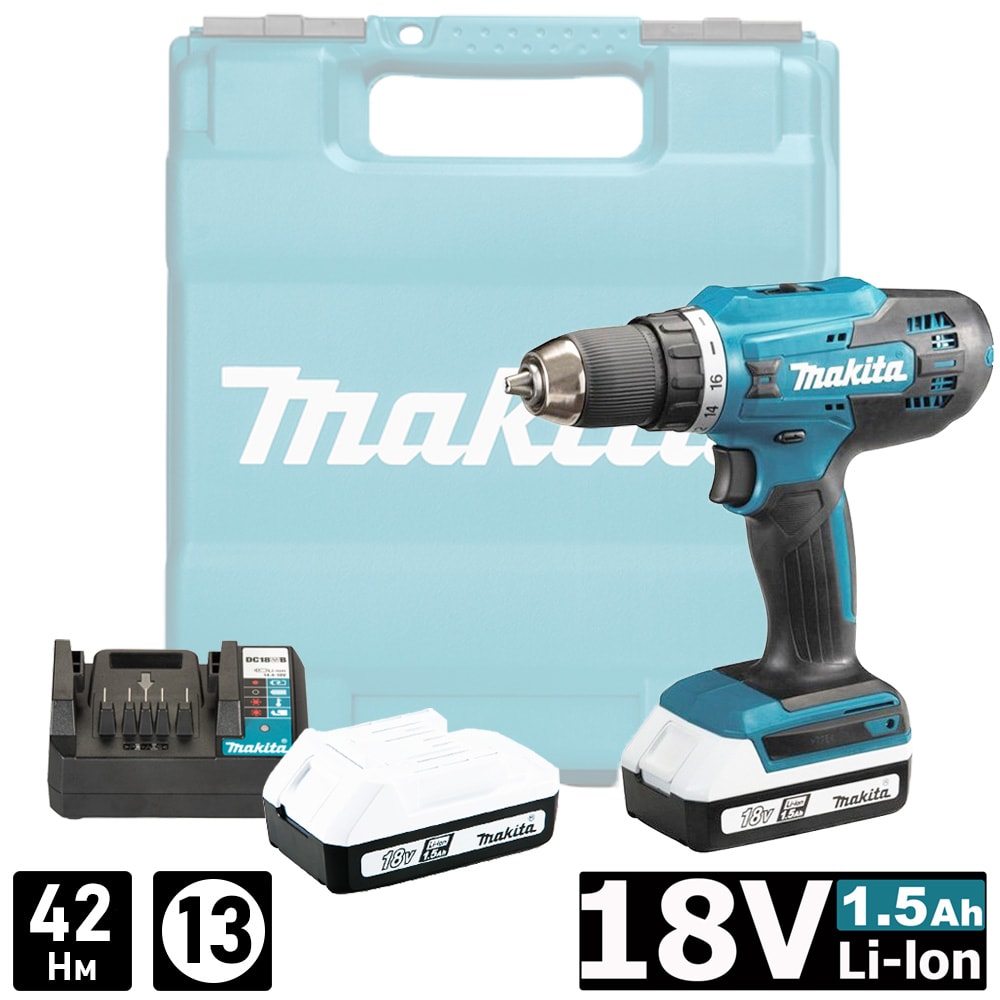 Дрель-шуруповерт аккумуляторная DF488D002 (DF 488 D002) MAKITA