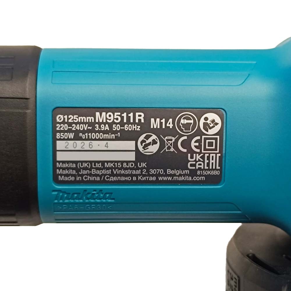 Угловая шлифмашина M9511RB (M 9511 RB) MAKITA MT, фото 9