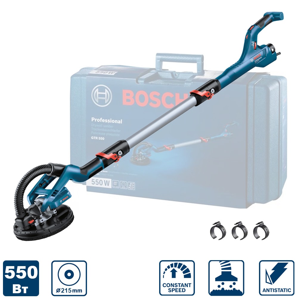 Шлифлист-сетка Best for Wood and Paint 225 мм Р320 (25 шт) для GTR 550 BOSCH (2608621187), фото 3