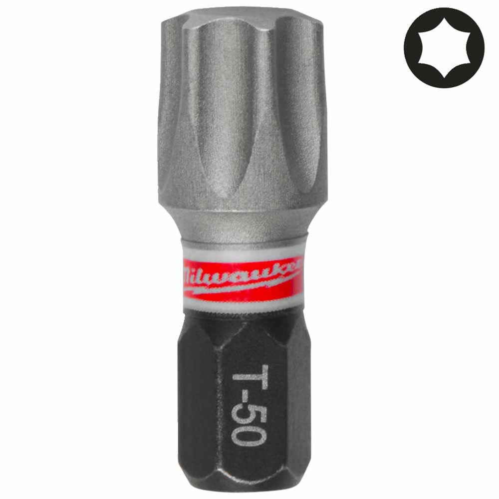 Бита ударная Shockwave Impact Duty TX50 25 мм (3 шт) Milwaukee (4932500368), фото 2