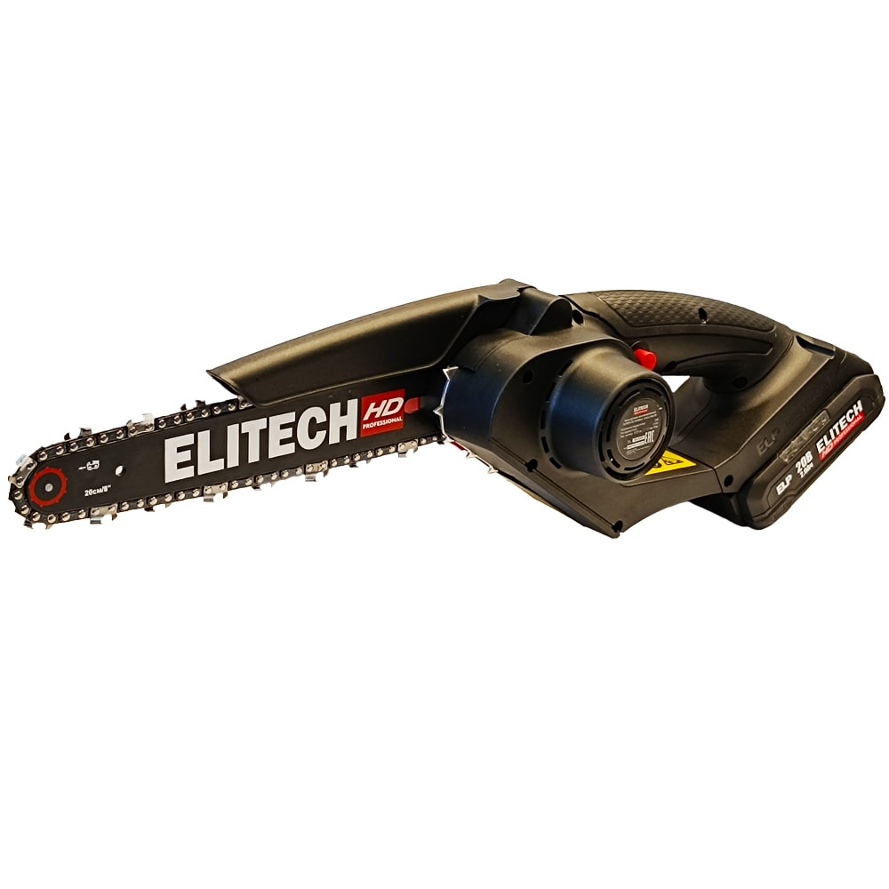 Пила цепная аккумуляторная CS 2008BLK ELITECH HD (E1611.016.00), фото 6