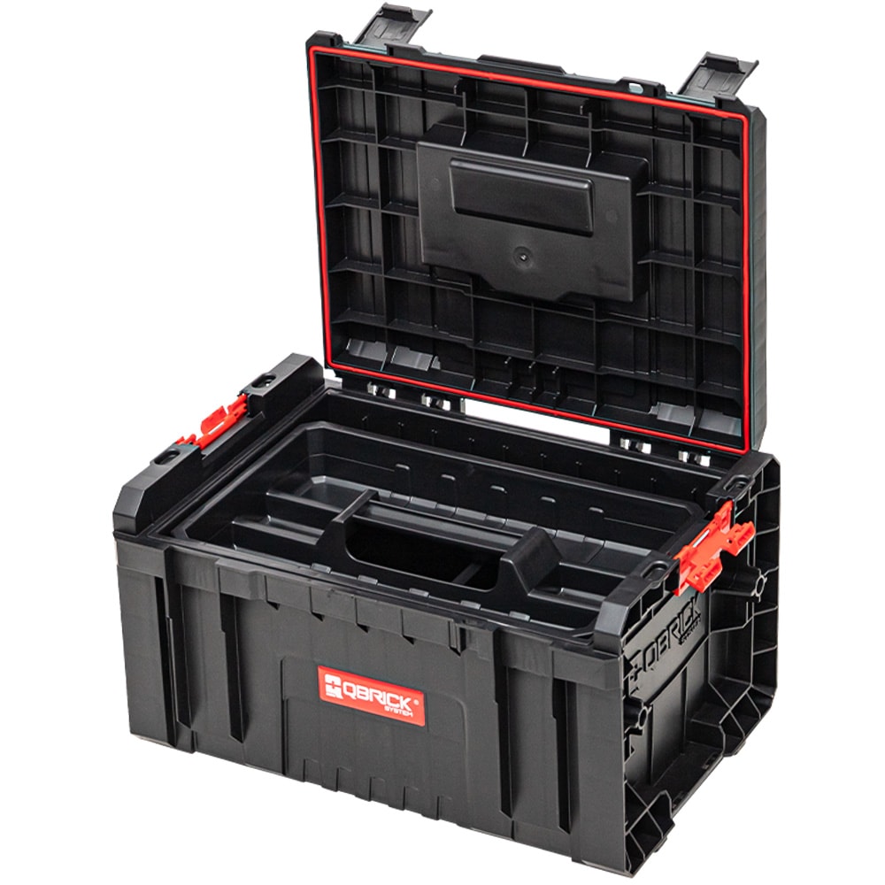 Набор ящиков для инструментов QBRICK System PRO ToolBox 2.0 + 5 PRO Organiser Multi (черный), Qbrick, фото 3