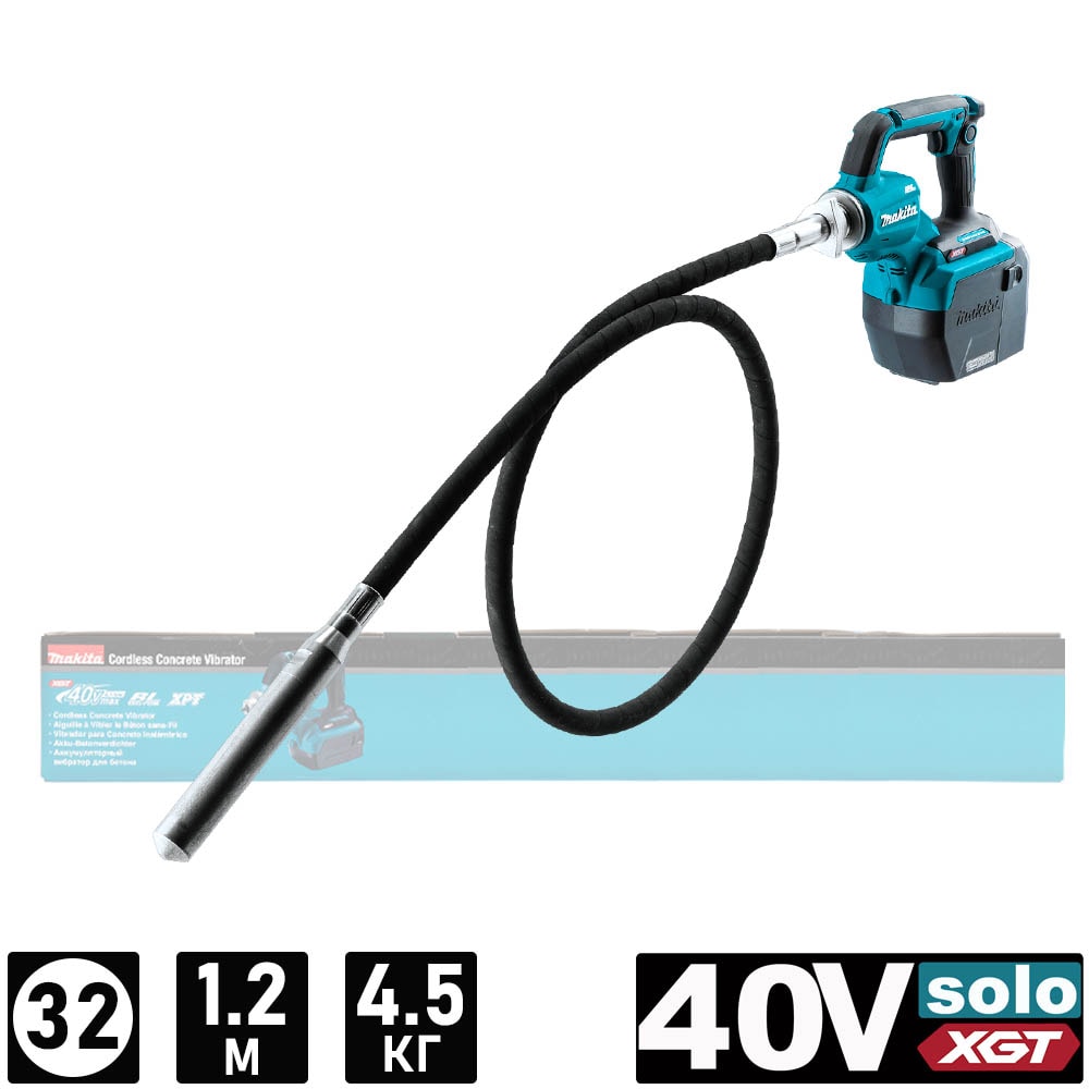 Аккумуляторный вибратор для бетона VR003GZ (VR 003 GZ) MAKITA
