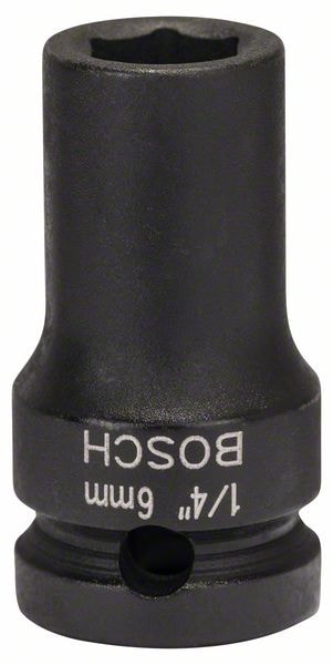 Ударная торцовая головка 6 мм (1/4") BOSCH (1608551002)