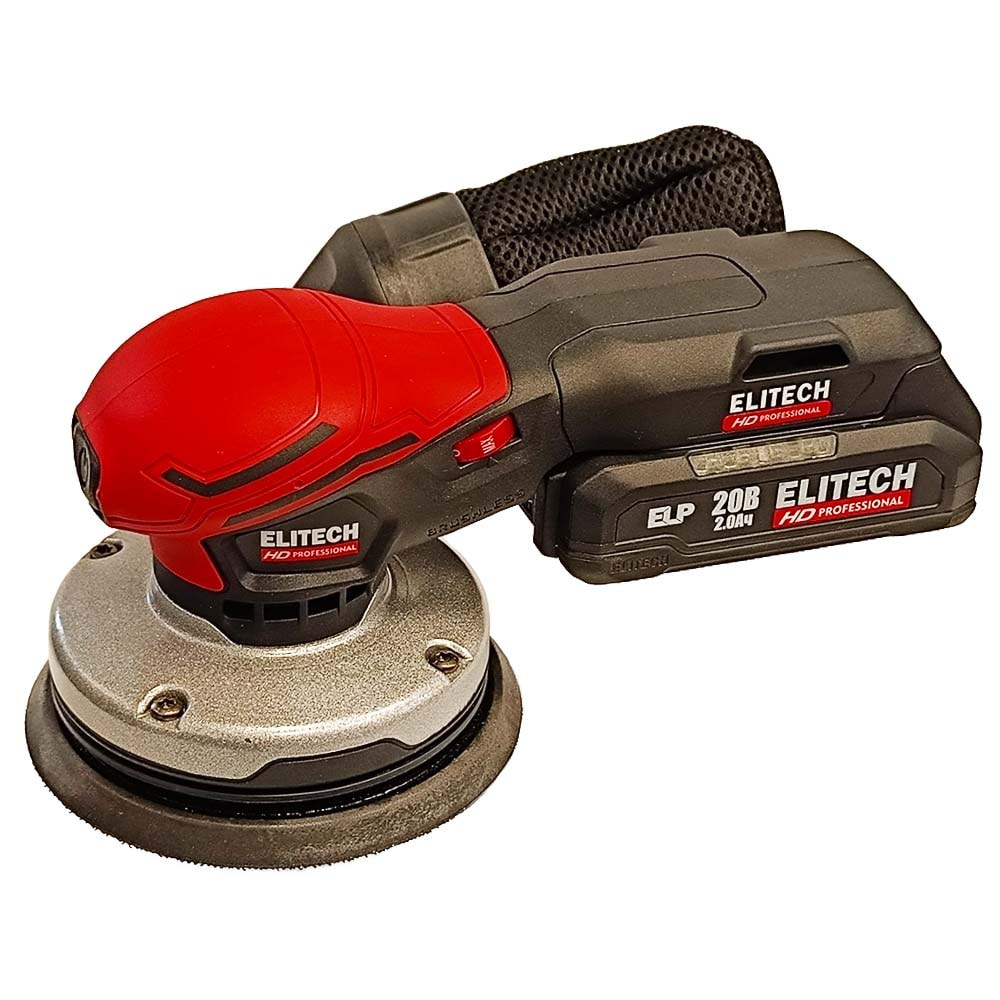 Эксцентриковая шлифмашина аккумуляторная COS 2012SL ELITECH HD (E2213.045.01), фото 6