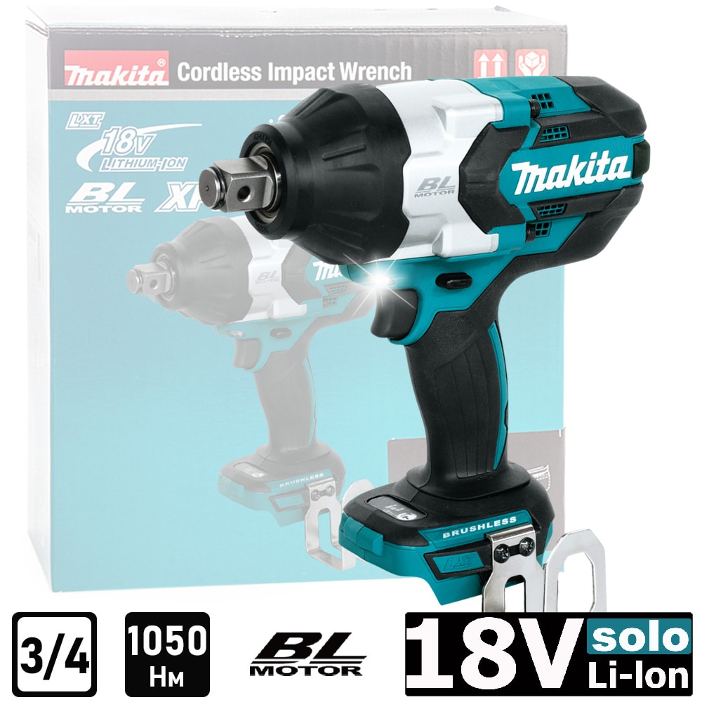Гайковерт аккумуляторный DTW1001Z (DTW 1001 Z) MAKITA