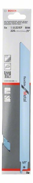 Пильное полотно S 1122 EF Flexible for Metal (225 мм) BOSCH (2608656020)