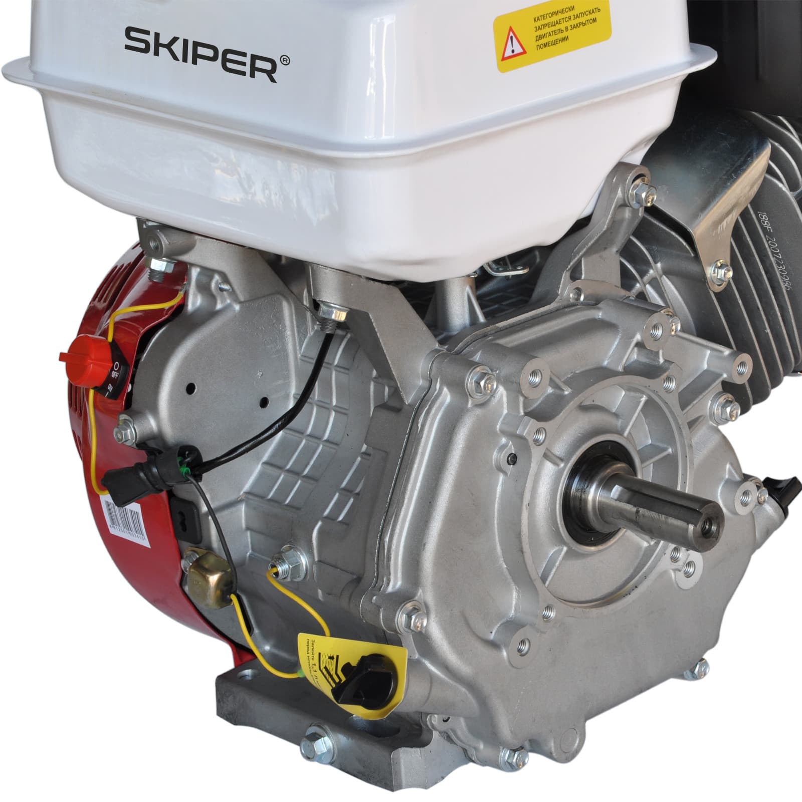 Двигатель бензиновый SKIPER N188F(K) (13 л.с., 389 см3, вал диам. 25мм х60мм, шпонка 7мм), фото 3