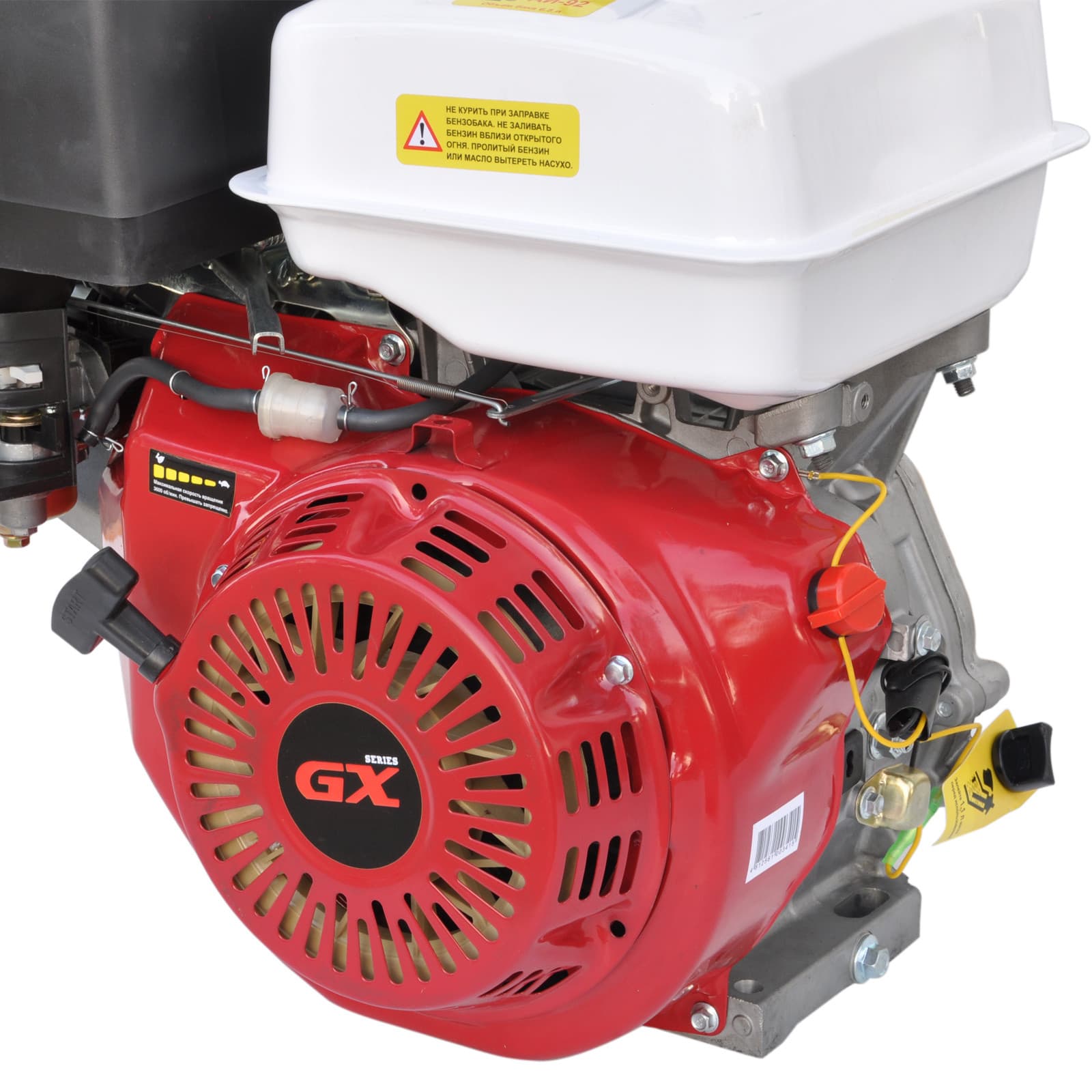 Двигатель бензиновый SKIPER N190F(K) (16 л.с., 407 см3, вал диам. 25мм х60мм, шпонка 7мм), фото 3