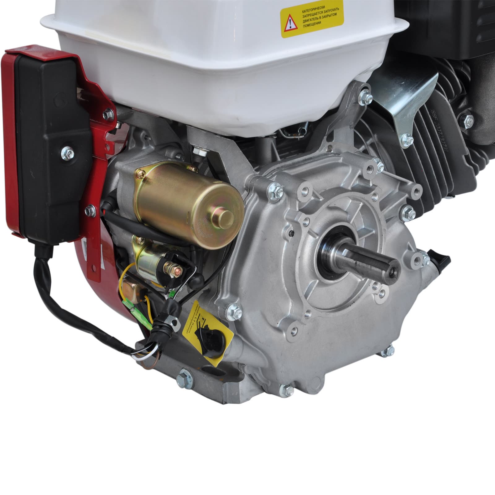 Двигатель бензиновый SKIPER N190F/E(K) (электростартер)(16л.с.,407см3,вал диам.25ммх60мм,шпонка 7мм), фото 3