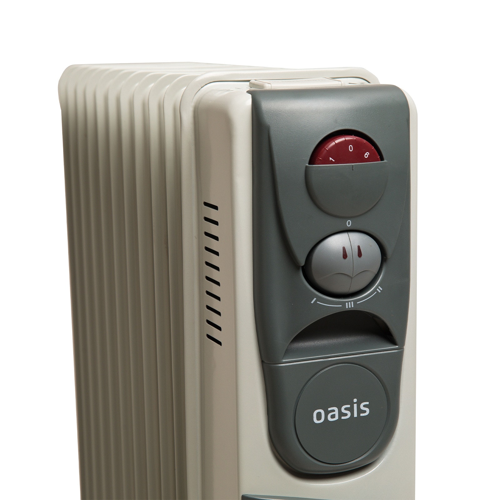 Радиатор масляный Oasis BB-25T (11 секций, 2500+400 Вт, до 25 м2, тепловентилятор), фото 7