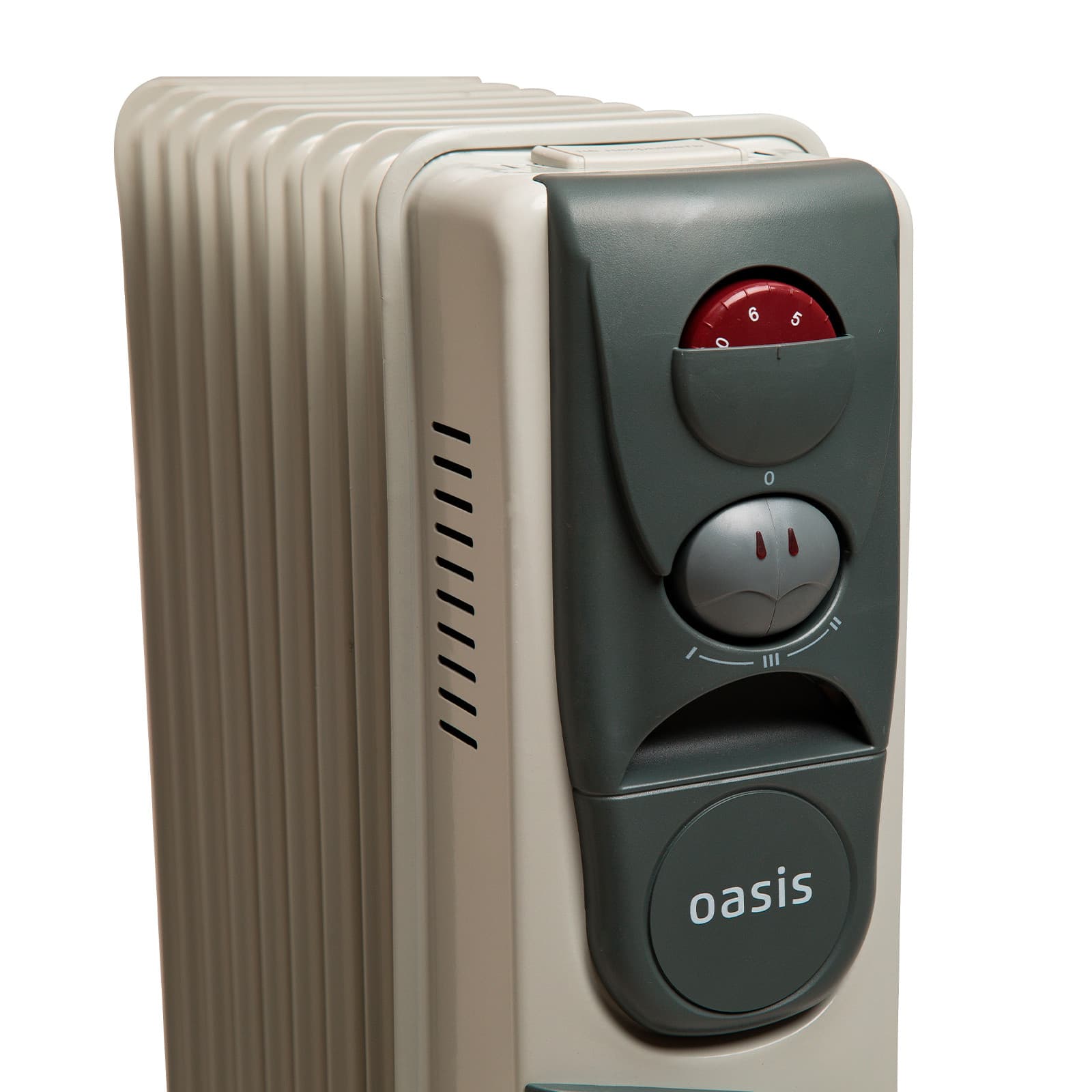 Радиатор масляный Oasis BB-20T (9 секций, 2000+400 Вт, до 20 м2, тепловентилятор), фото 6