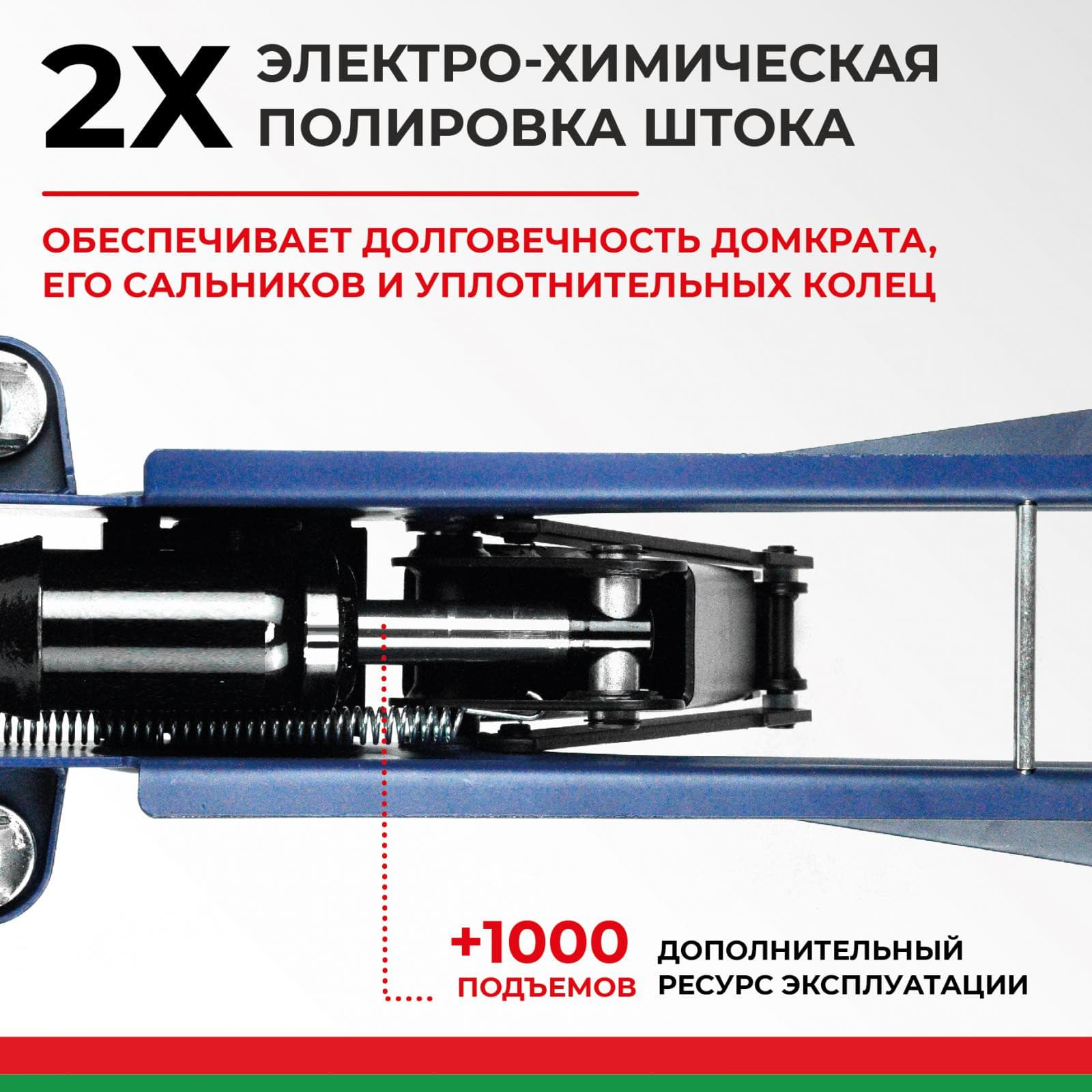 Домкрат гидравлический подкатной BELAK PREMIUM 2,5 т. низкопрофильный, фото 5