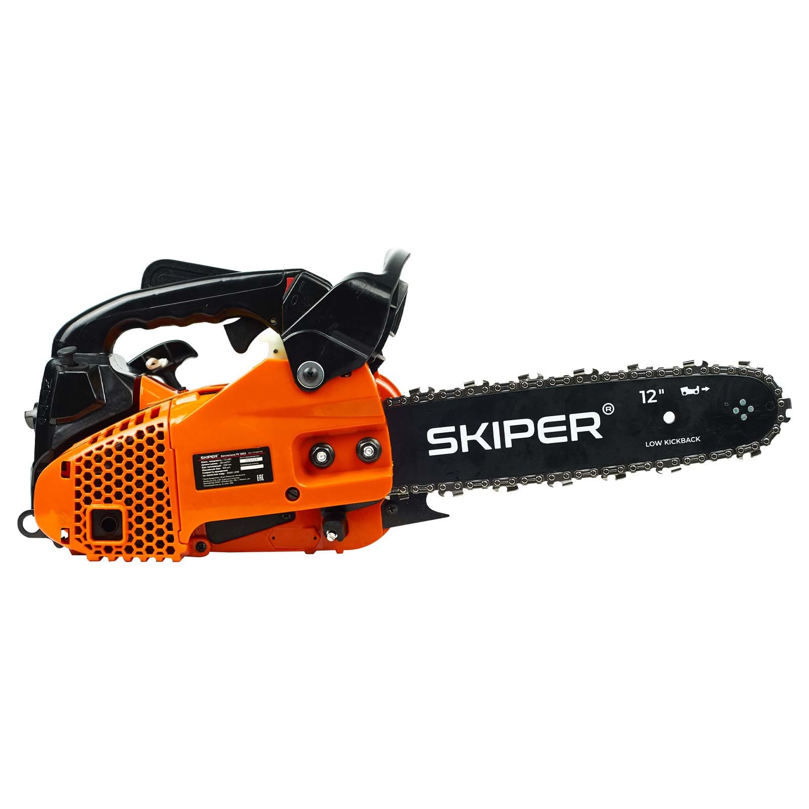 Бензопила SKIPER TV3003 (30 см /12", 0.375"/ 3/8", 1.3 мм, 44 зв. 1.5 кВт/ 2.0 лс), фото 4
