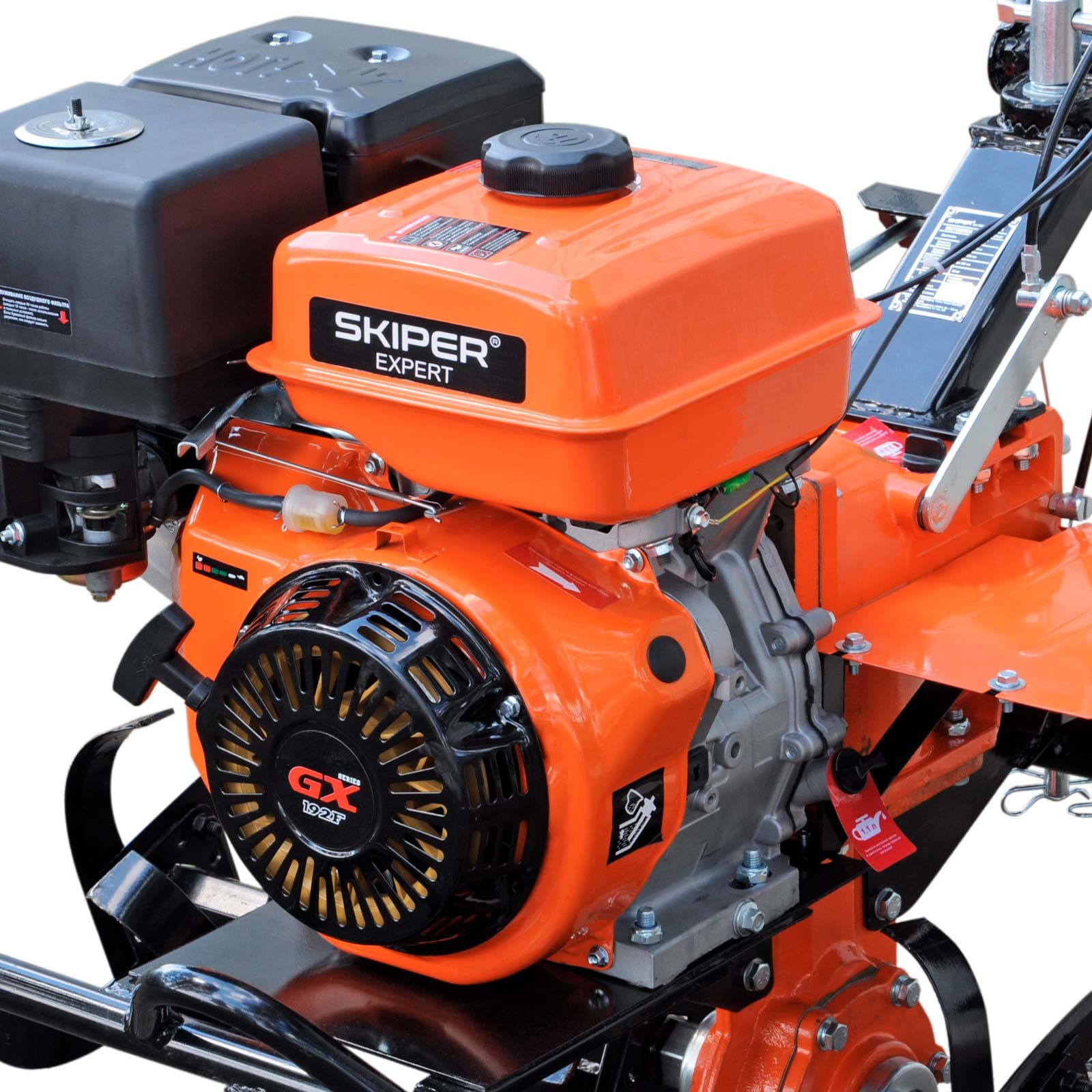 Мотоблок SKIPER SP-1800SE Expert (18 лс, с ВОМ ф18х20, 3+1, 2 год.гарант, без колёс), фото 4