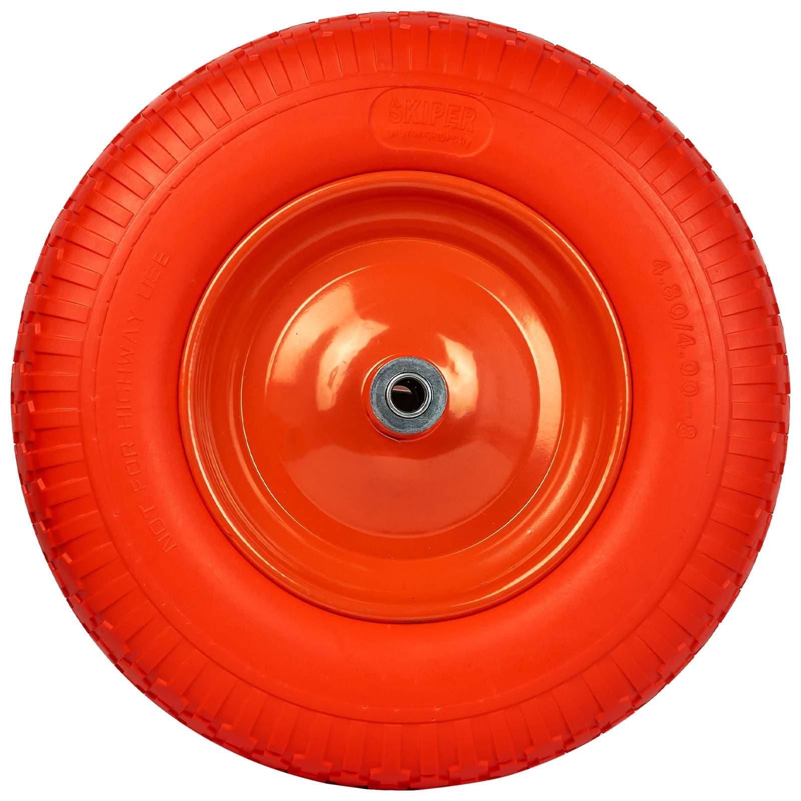 Колесо SKIPER для тачки 4.00-8 PU (16х100) (120 profi PRO, 125 PROFI, 130 expert PRO, 1x140)