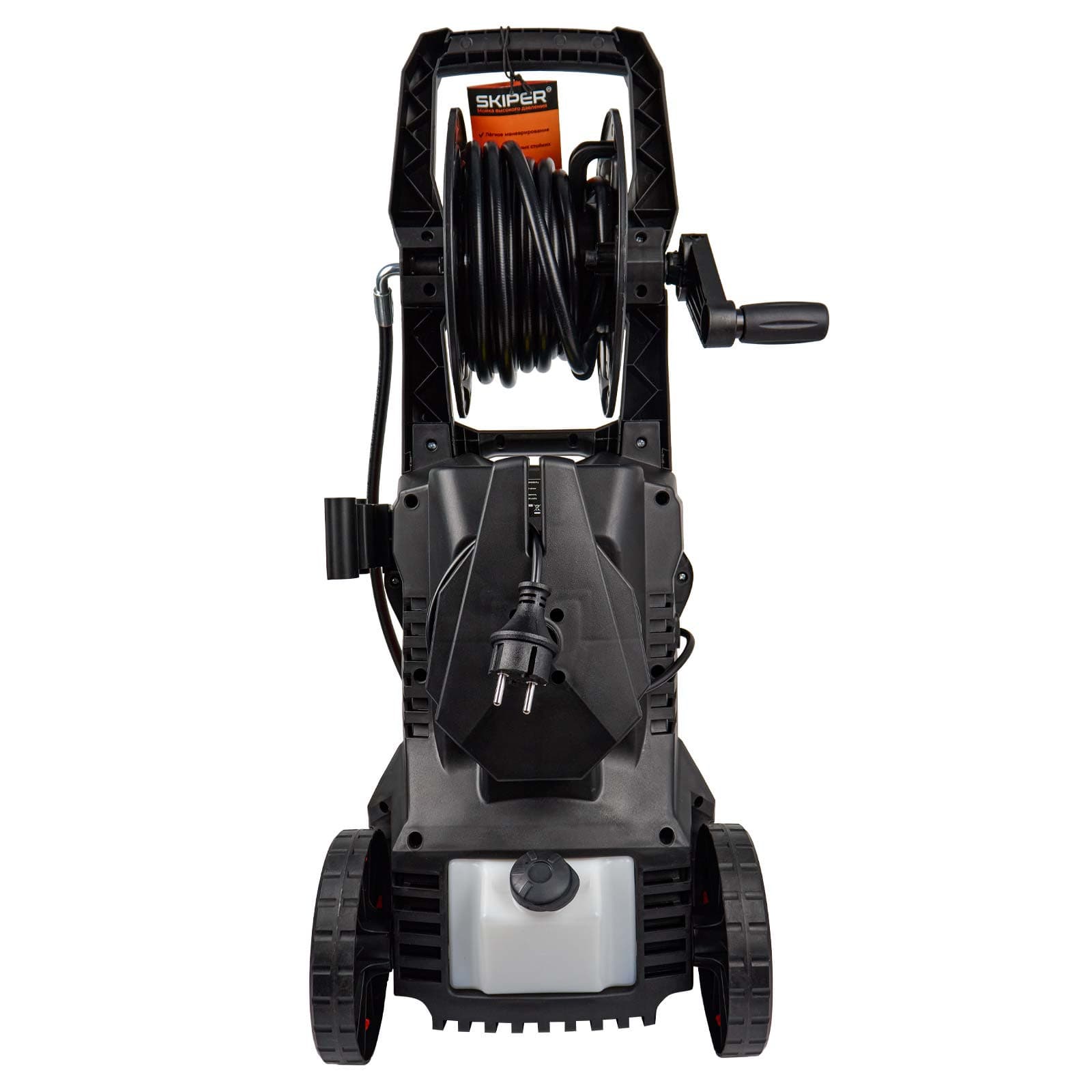 Мойка высокого давления SKIPER PM-180 (2400Вт; 180Бар; 8м шланг; катушка; 11,2кг; встр.пен), фото 3