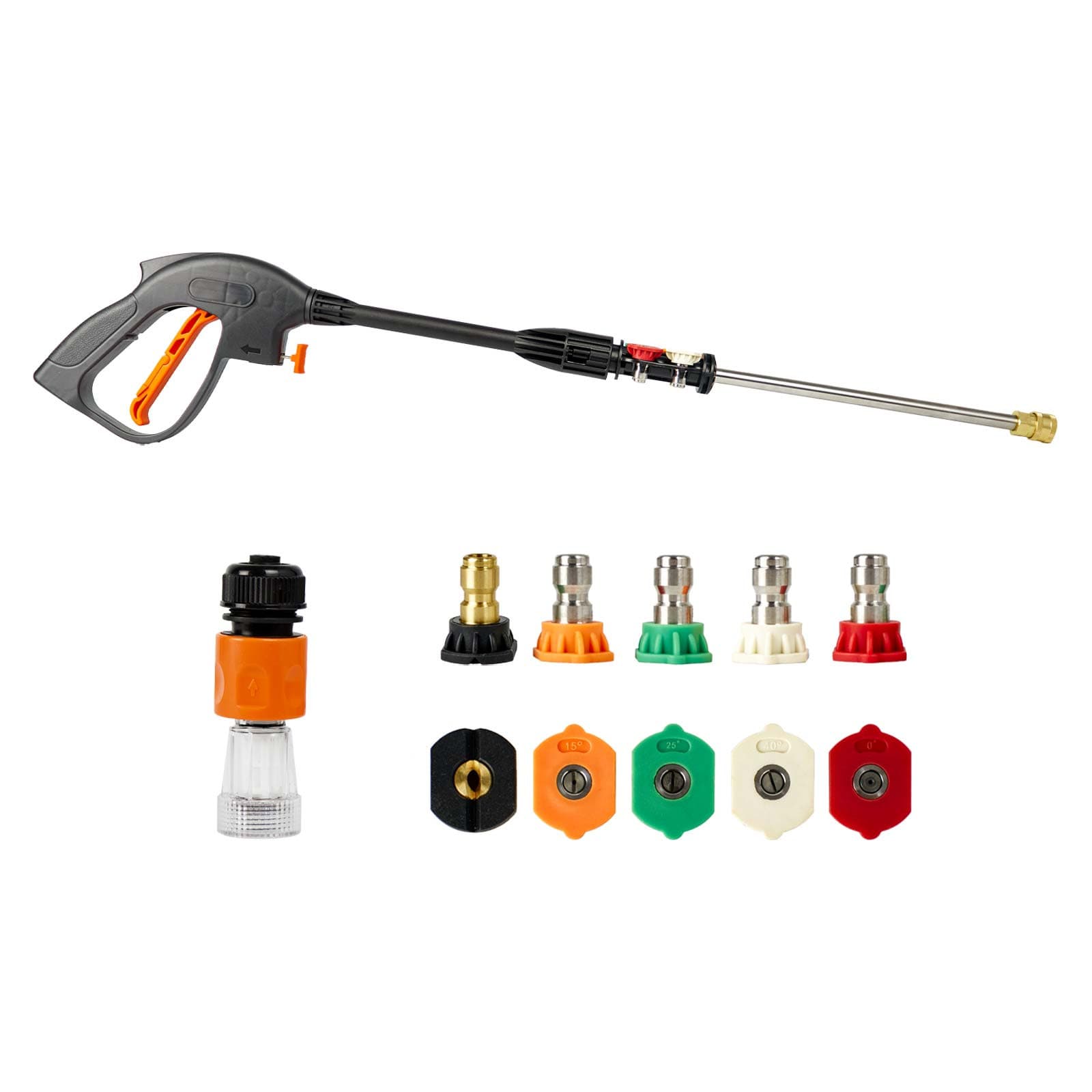 Мойка высокого давления SKIPER PM-180 (2400Вт; 180Бар; 8м шланг; катушка; 11,2кг; встр.пен), фото 6