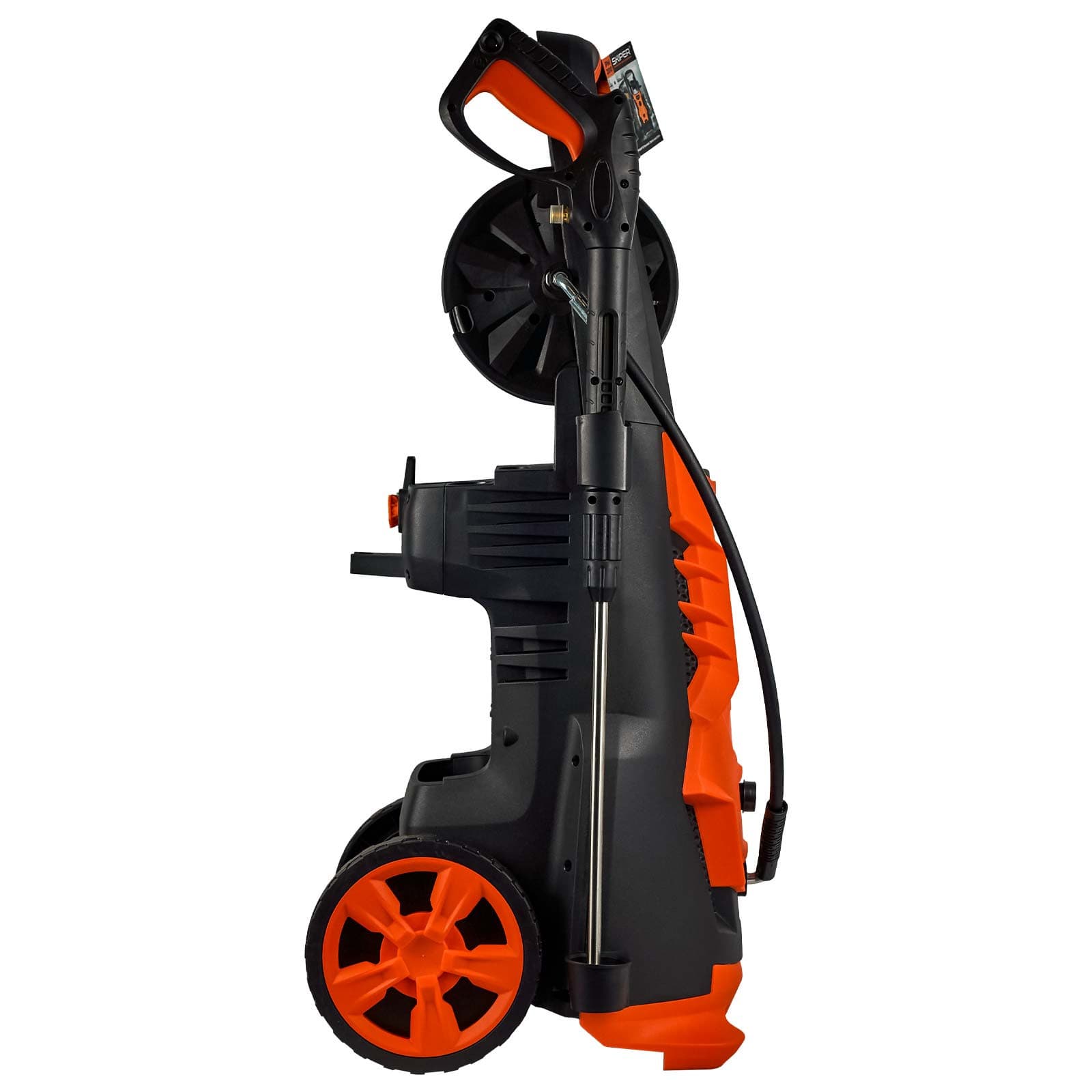 Мойка высокого давления SKIPER PM-200 PRO (2700Вт; 200Бар; 8м шланг; катушка; 19,5кг; бесщ.дв;щётка), фото 3