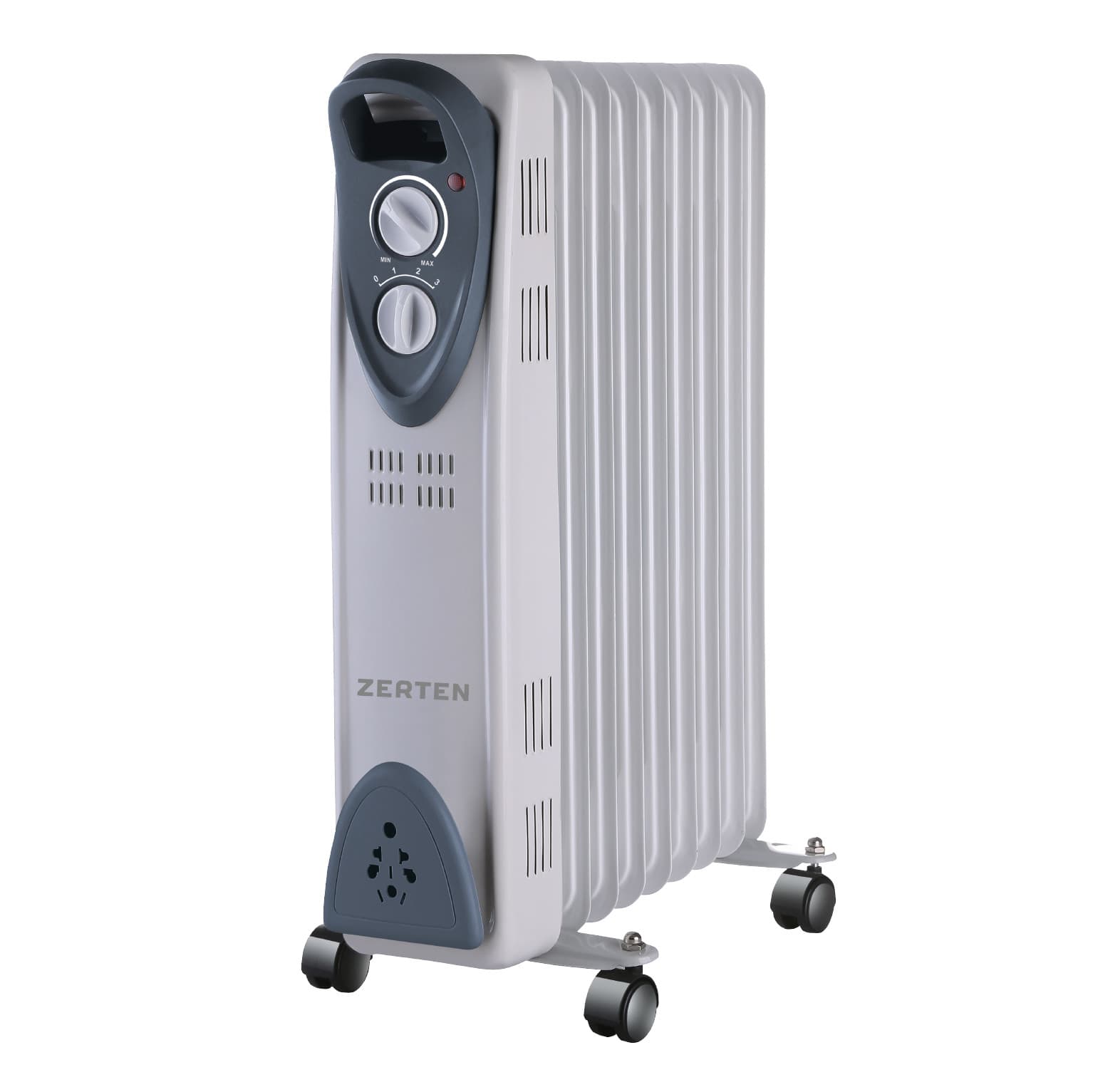 Радиатор масляный Zerten MRT-20 (9 секций, 2000 Вт, до 20 м2)