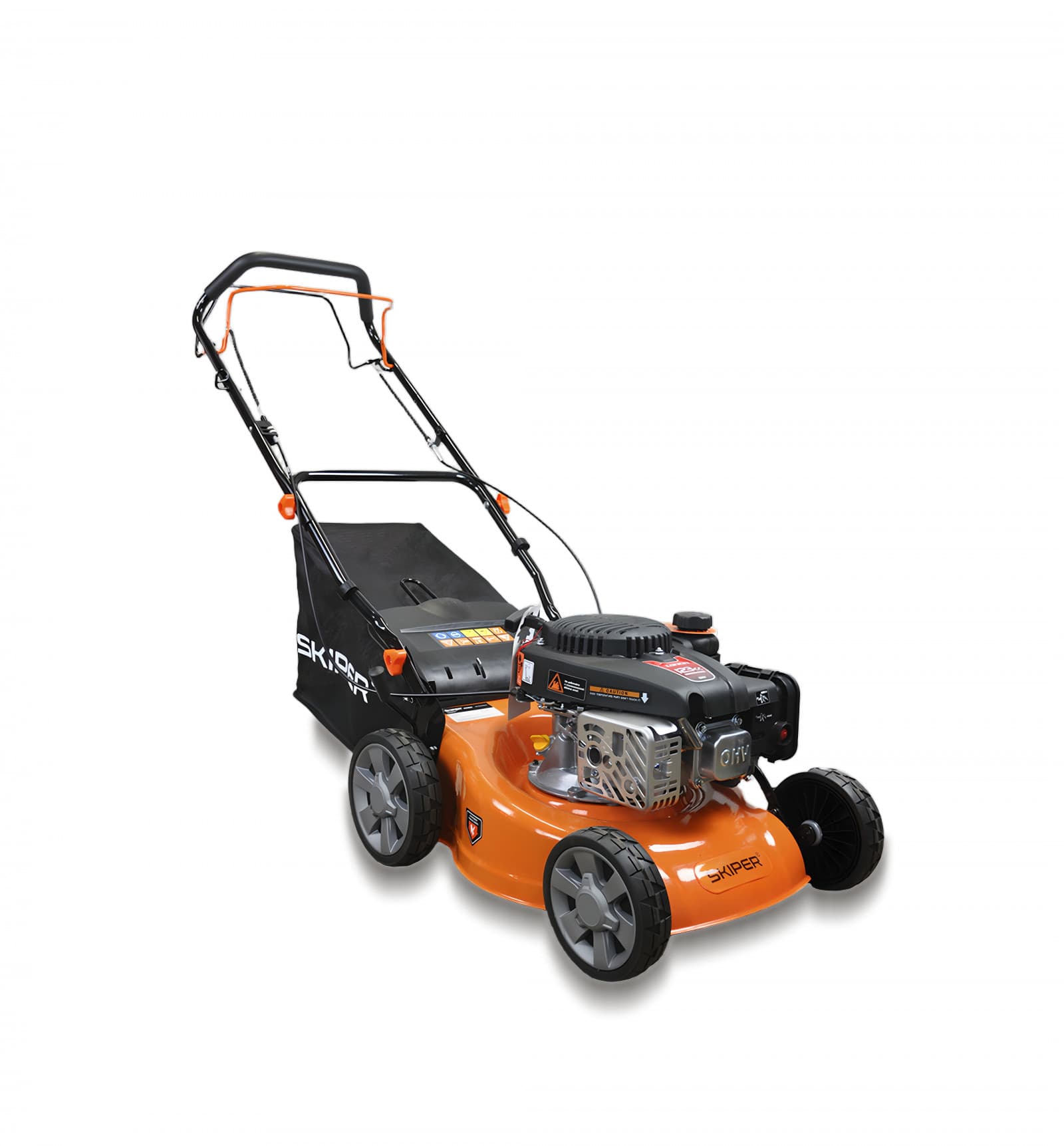 Газонокосилка бензиновая SKIPER GW402S (40см, самоход, Loncin 3,5 лс, сталь.дека,травосб.45 л, +НОЖ), фото 2