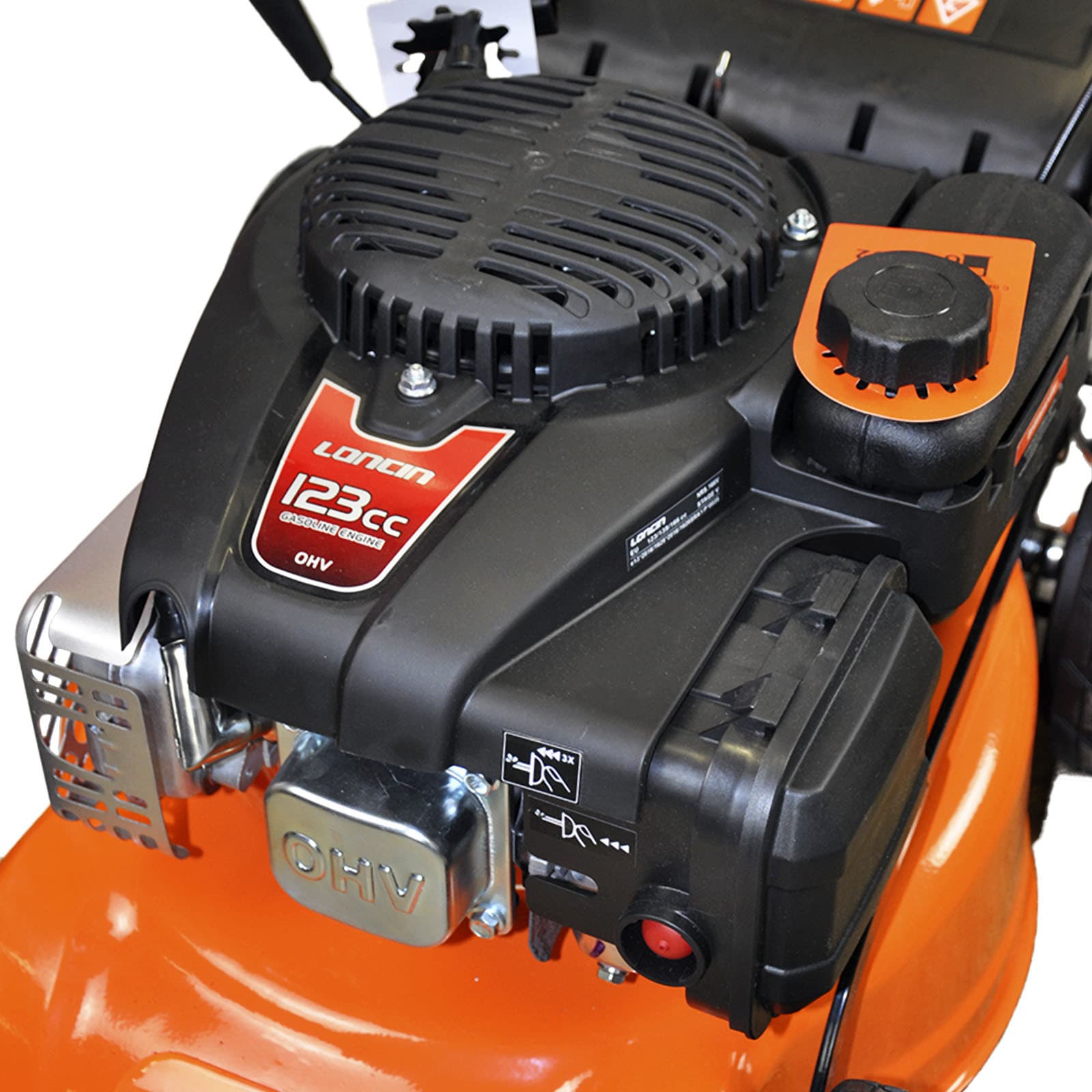 Газонокосилка бензиновая SKIPER GW402S (40см, самоход, Loncin 3,5 лс, сталь.дека,травосб.45 л, +НОЖ), фото 4