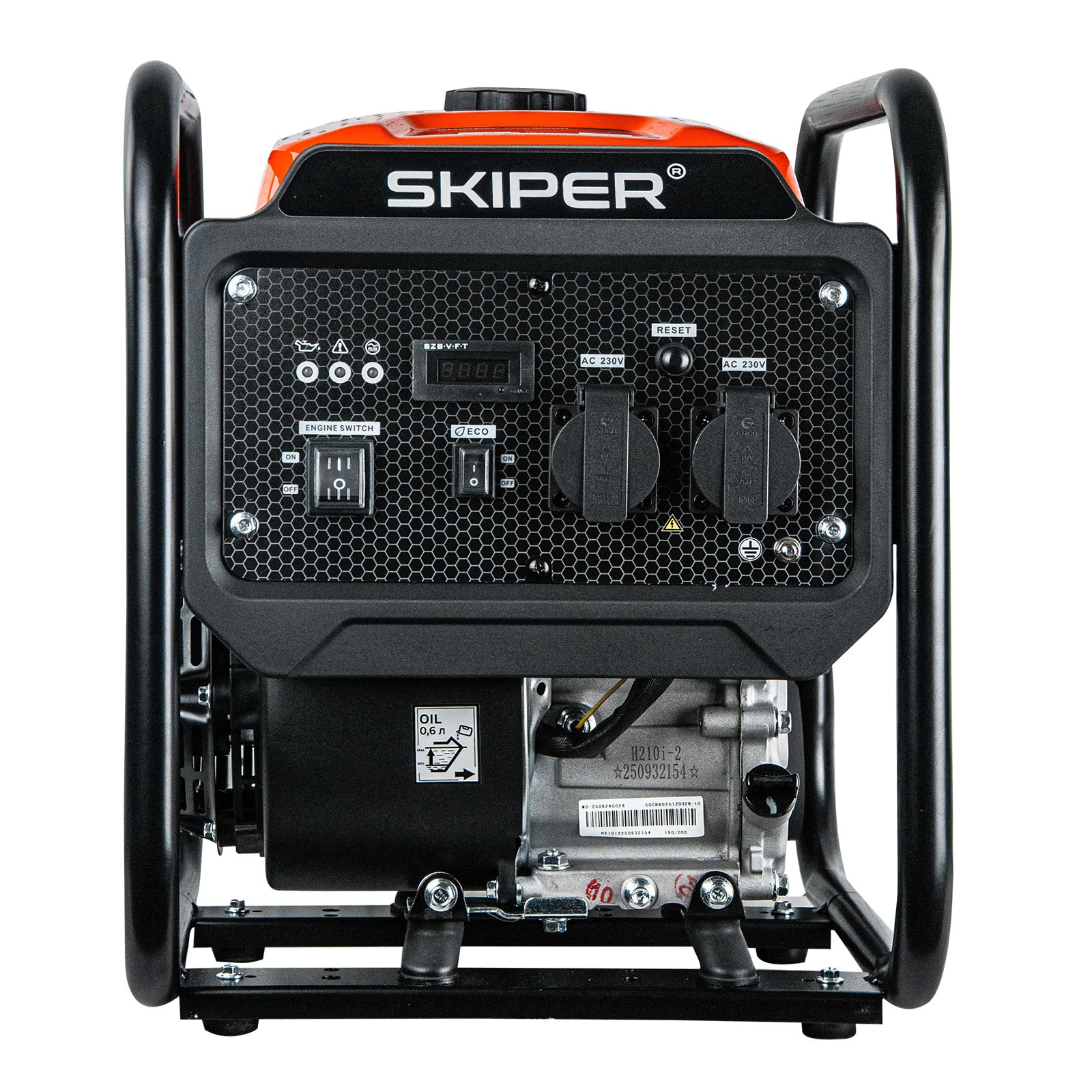 Электростанция (генератор инверторный бензиновый) SKIPER HW3500i (3.5кВт), фото 3