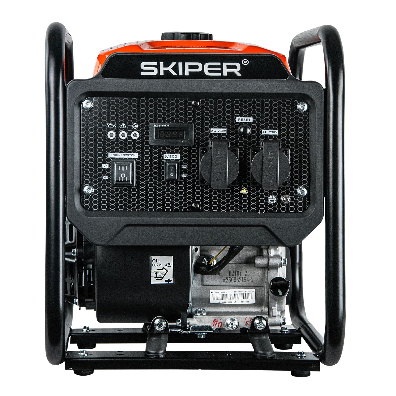 Электростанция (генератор инверторный бензиновый) SKIPER HW3500i (3.5кВт), фото 3