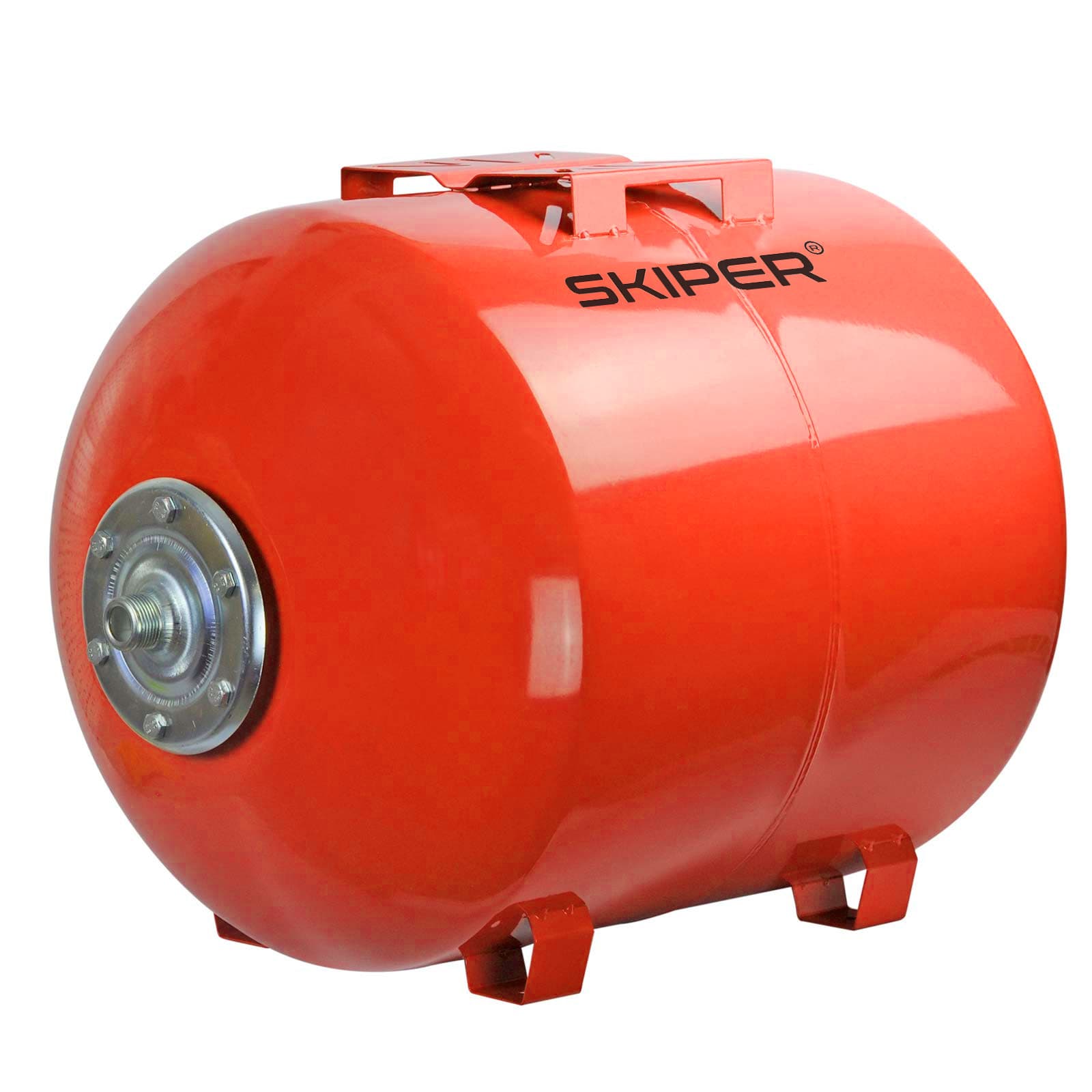 Гидроаккумулятор SKIPER T-100H (100 л, горизонтальный, сталь, 6 атм)