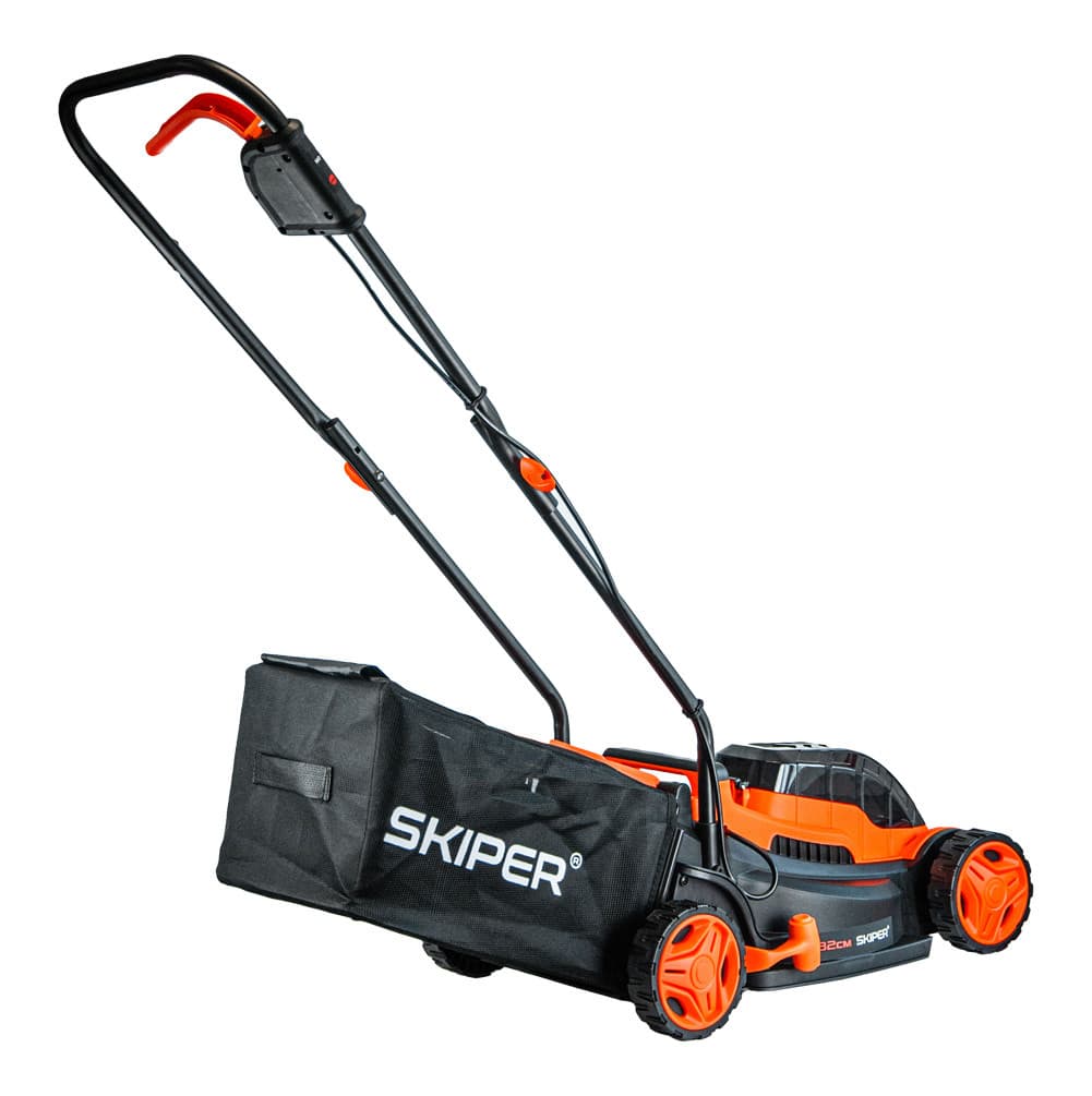 Газонокосилка аккумуляторная SKIPER KW320 (32см, бесщёт.двиг, 2акк*21В*4А/ч), фото 5