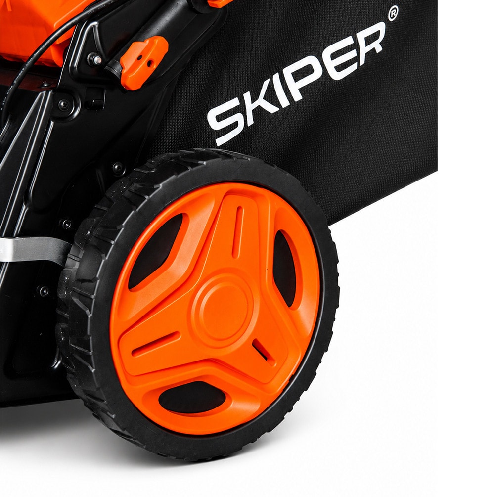 Газонокосилка аккумуляторная SKIPER SW480 (48см,самоход,бесщёт.двиг,мульч.,4акк*21В*4А/ч), фото 13