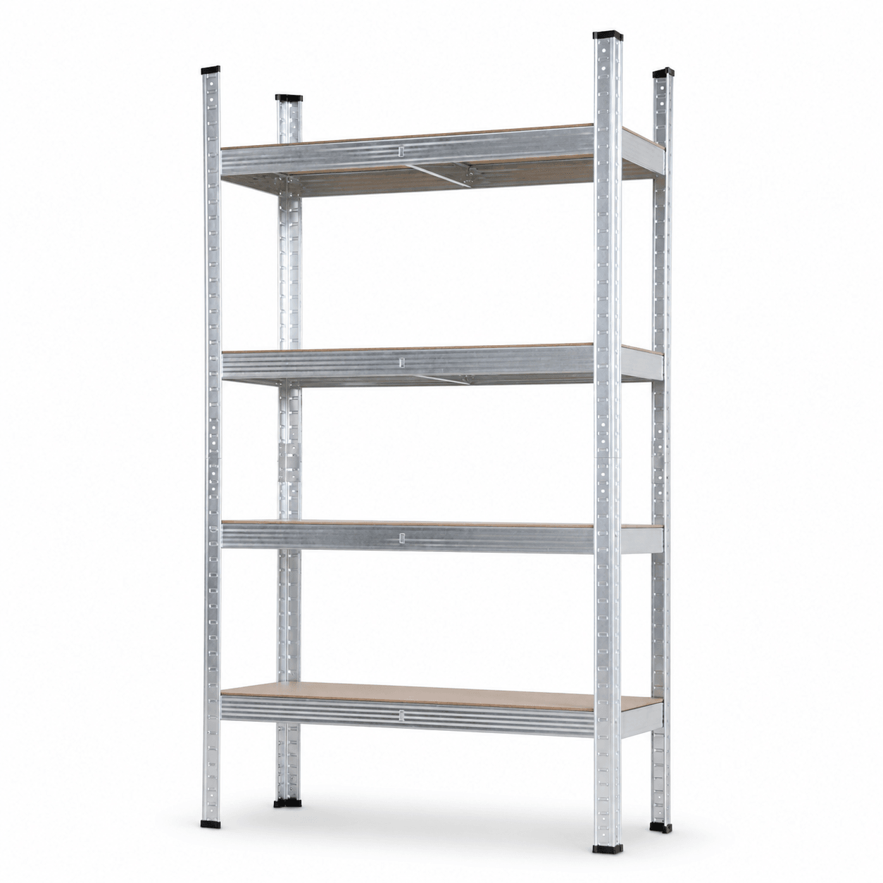 Стеллаж металлический SKIPER SM-1504 (150*75*30см, 4 полки, МДФ 4мм)