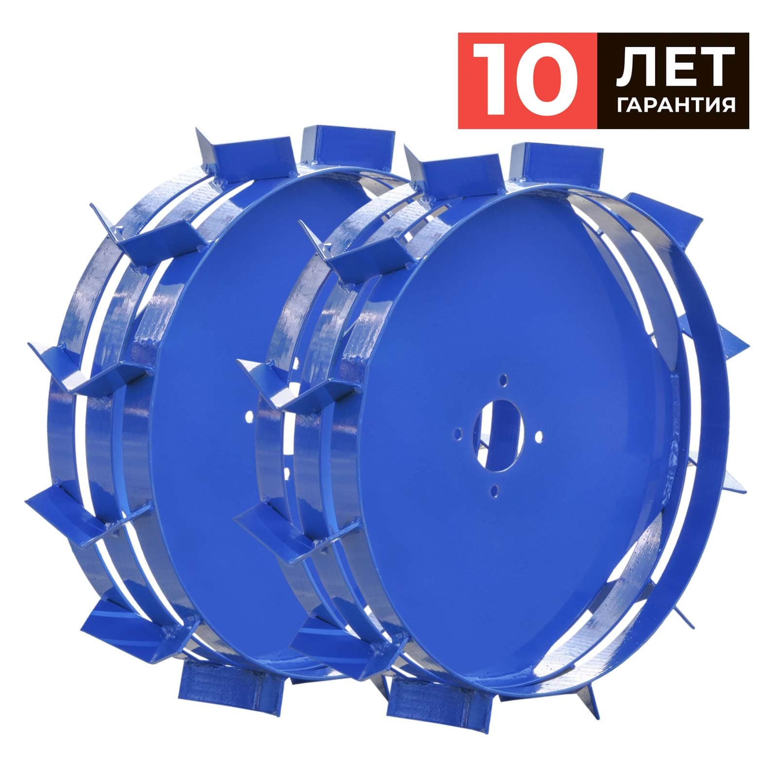 Грунтозацепы SKIPER (Дн 500мм (с учетом зубьев 580мм), шир 150мм) под фланец. Полимер. Пара