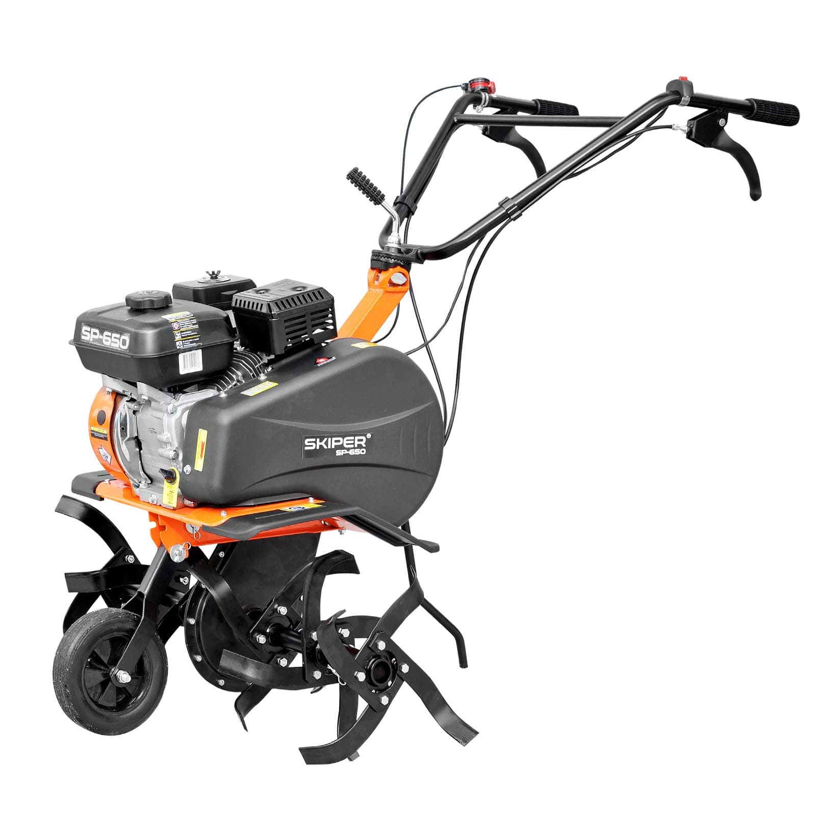 Культиватор SKIPER SP-650 (8 л.с., без ВОМ, передач 1+1, 2 года гарантии, поворотная ручка), фото 2