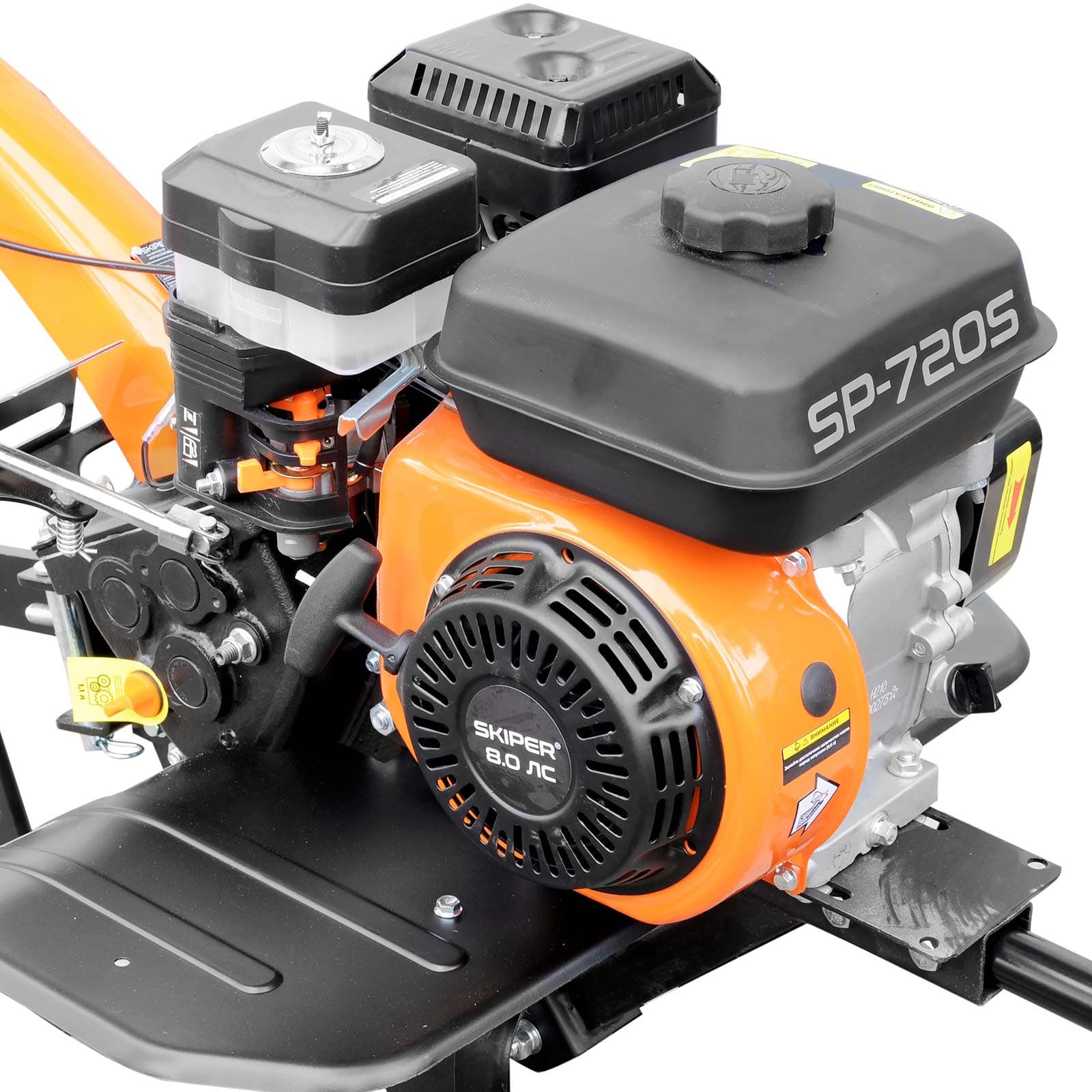 Культиватор SKIPER SP-720S (8 л.с., без ВОМ, передач 3+1, 2 года гарантии, без колёс), фото 4