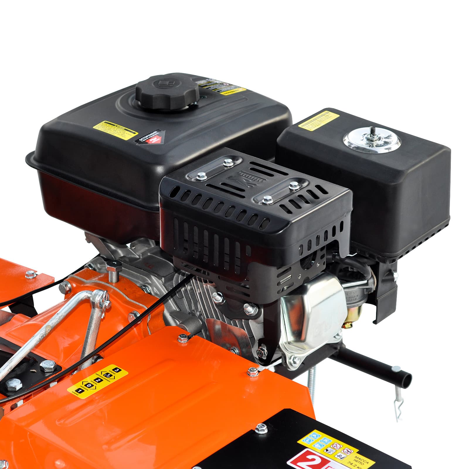 Культиватор SKIPER SP-860S (8 л.с., без ВОМ, пон.передача 3+1, большой бак и глушитель, без колёс), фото 6