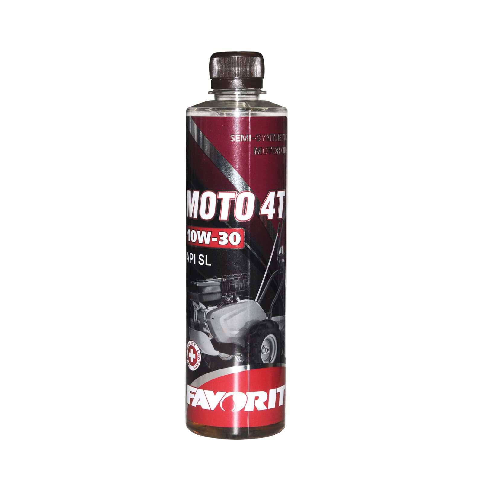 FAVORIT MOTO 4-T SAE 10W-30 API SL/ Масло моторное полусинтетич. для четырехтактных двигателей 0,42л