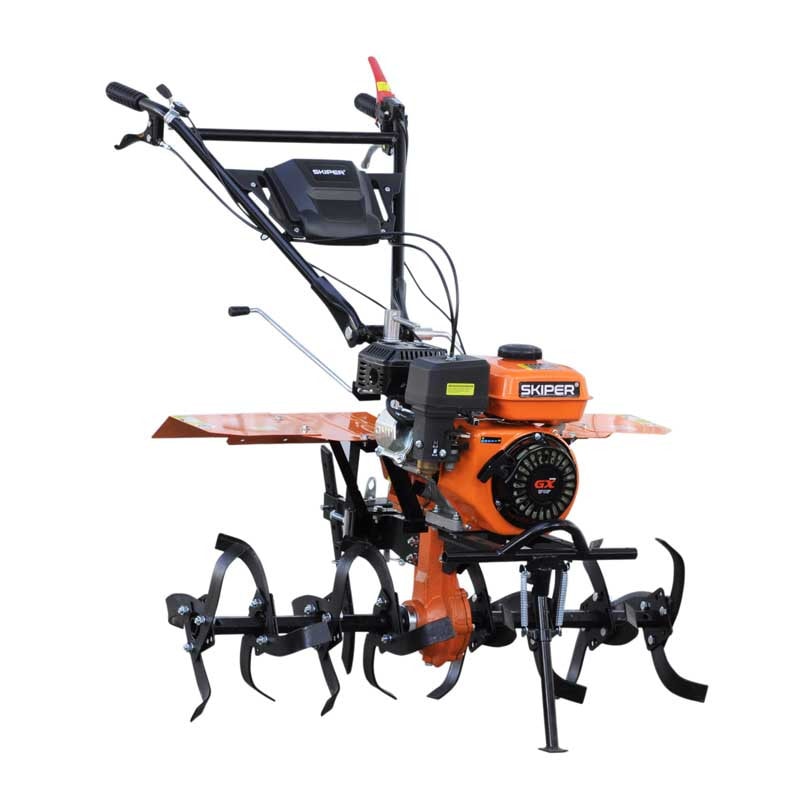 Культиватор SKIPER SP-850S (8 л.с., без ВОМ, пон.передача, 3+1, 2 года гарантии, без колёс)