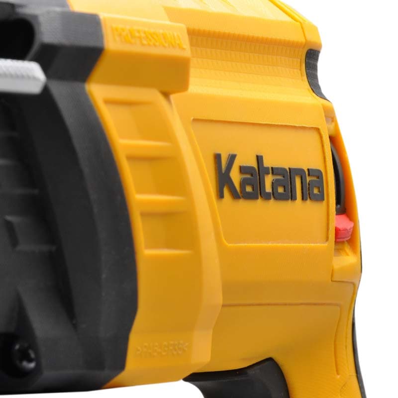 Перфоратор KATANA HD6100F в чем. (2 зуб,3 сверла, 950 Вт, 3.3 Дж, 3 реж,SDS-plus,быстр. БЗП в компл), фото 3